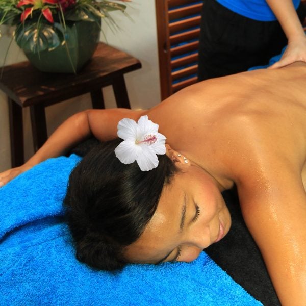 oiled massage
