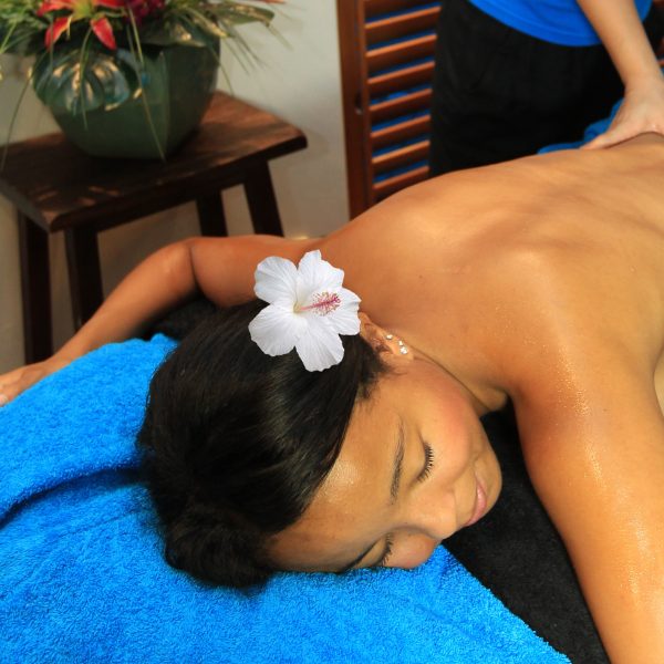 oiled massage