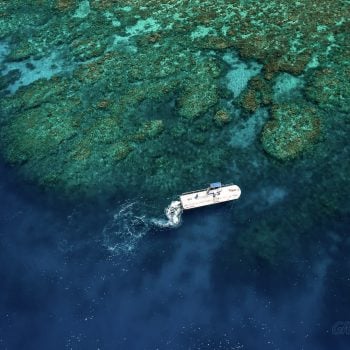Semi Submarine on the Great Barrier Reef