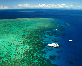 Norman Reef Aerial shot